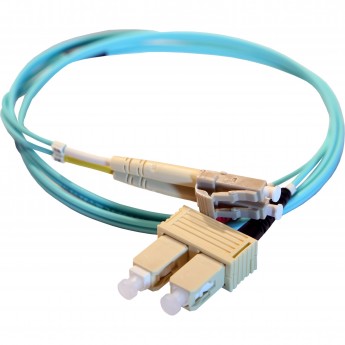 Шнур оптоволоконный OM3 LEGRAND многомодовый SC/LC 3 м цвет морской волны Шнур оптоволоконный OM3 LEGRAND многомодовый SC/LC 3 м цвет морской волны