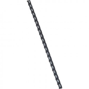 Маркер LEGRAND Duplix цветовая международная кодировка цифра 0 чёрный