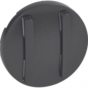 Лицевая панель LEGRAND Celiane двухклавишный выключатель 1-полюсный / переключатель Кат. № 0 670 01/02/31/32 с тонкими клавишами графит Лицевая панель LEGRAND Celiane двухклавишный выключатель 1-полюсный / переключатель Кат. № 0 670 01/02/31/32 с тонкими клавишами графит