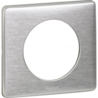 Рамка LEGRAND Celiane металлик 1 пост алюминий Рамка LEGRAND Celiane металлик 1 пост алюминий