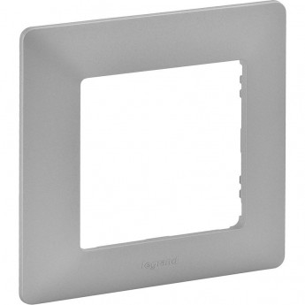 Рамка LEGRAND Valena LIFE "Алюминий", 1-постовая универсальная, белая Рамка LEGRAND Valena LIFE "Алюминий", 1-постовая универсальная, белая