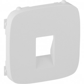 Лицевая панель LEGRAND Valena ALLURE для аудиорозетки с пружинными зажимами одиночной белый Лицевая панель LEGRAND Valena ALLURE для аудиорозетки с пружинными зажимами одиночной белый