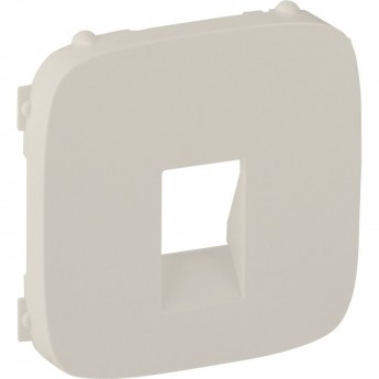 Лицевая панель LEGRAND Valena ALLURE для аудиорозетки с пружинными зажимами одиночной слоновая кость Лицевая панель LEGRAND Valena ALLURE для аудиорозетки с пружинными зажимами одиночной слоновая кость