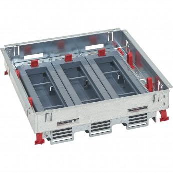 Основание LEGRAND для горизональной установки ЭУИ с регулировкой по высоте стандартное исполнение 16/24 модулей Основание LEGRAND для горизональной установки ЭУИ с регулировкой по высоте стандартное исполнение 16/24 модулей