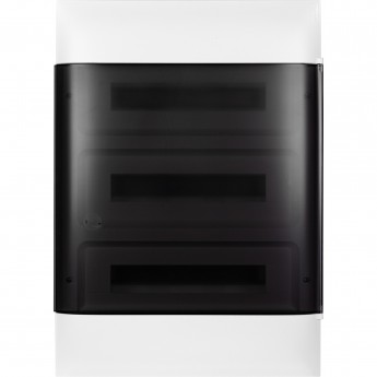 Пластиковый щиток LEGRAND PRACTIBOX S навесной 3X18 дымчатая дверь Пластиковый щиток LEGRAND PRACTIBOX S навесной 3X18 дымчатая дверь