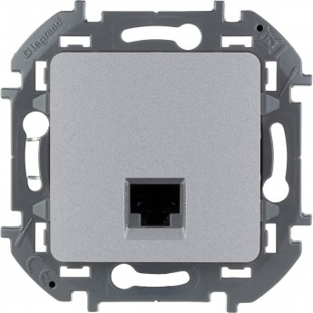 Розетка информационная LEGRAND INSPIRIA RJ 45 категория 5e UTP алюминий