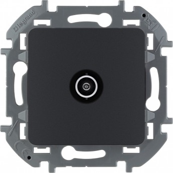 Розетка TV LEGRAND INSPIRIA оконечная 10 дБ 5 862 мГц антрацит