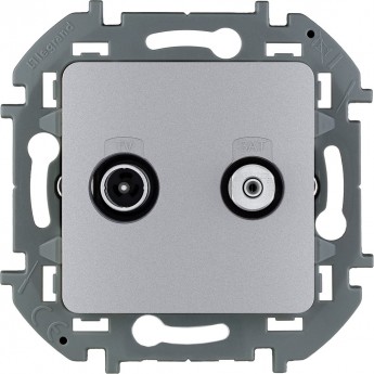 Розетка TV/SAT LEGRAND INSPIRIA звезда алюминий