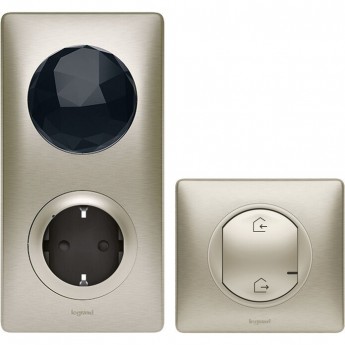 Стартовый пакет LEGRAND Celiane with NETATMO с головным выключателем, титан Стартовый пакет LEGRAND Celiane with NETATMO с головным выключателем, титан